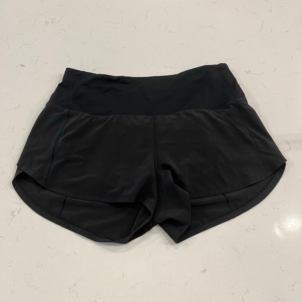 Lululemon Speed Up Short High-Rise Black Size 6